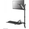 Neomounts WALL MOUNTED SIT-STAND WORKSTATION (SCREEN, KEYBOARD & MOUSE)
