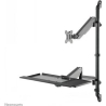 Neomounts WALL MOUNTED SIT-STAND WORKSTATION (SCREEN, KEYBOARD & MOUSE)