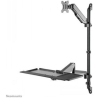 Neomounts WALL MOUNTED SIT-STAND WORKSTATION (SCREEN, KEYBOARD & MOUSE)