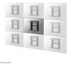 Neomounts BY NEWSTAR WALL MOUNTED VIDEO WALL MOUNT (POP-OUT/LOCKABLE/PORTRAIT & LANDSCAPE, KICKSTAND)