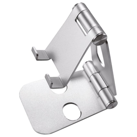 Neomounts NEWSTAR PHONE DESK STAND (SUITED FOR PHONES UP TO 10"), SILVER