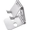 Neomounts NEWSTAR PHONE DESK STAND (SUITED FOR PHONES UP TO 10"), SILVER