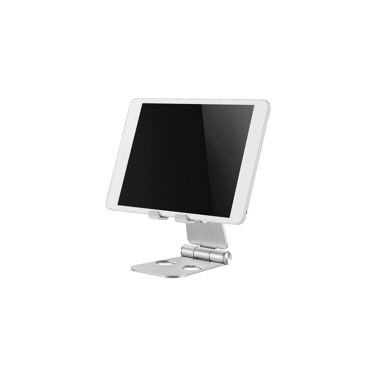 Neomounts NEWSTAR PHONE DESK STAND (SUITED FOR PHONES UP TO 10"), SILVER