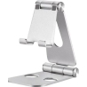 Neomounts NEWSTAR PHONE DESK STAND (SUITED FOR PHONES UP TO 10"), SILVER