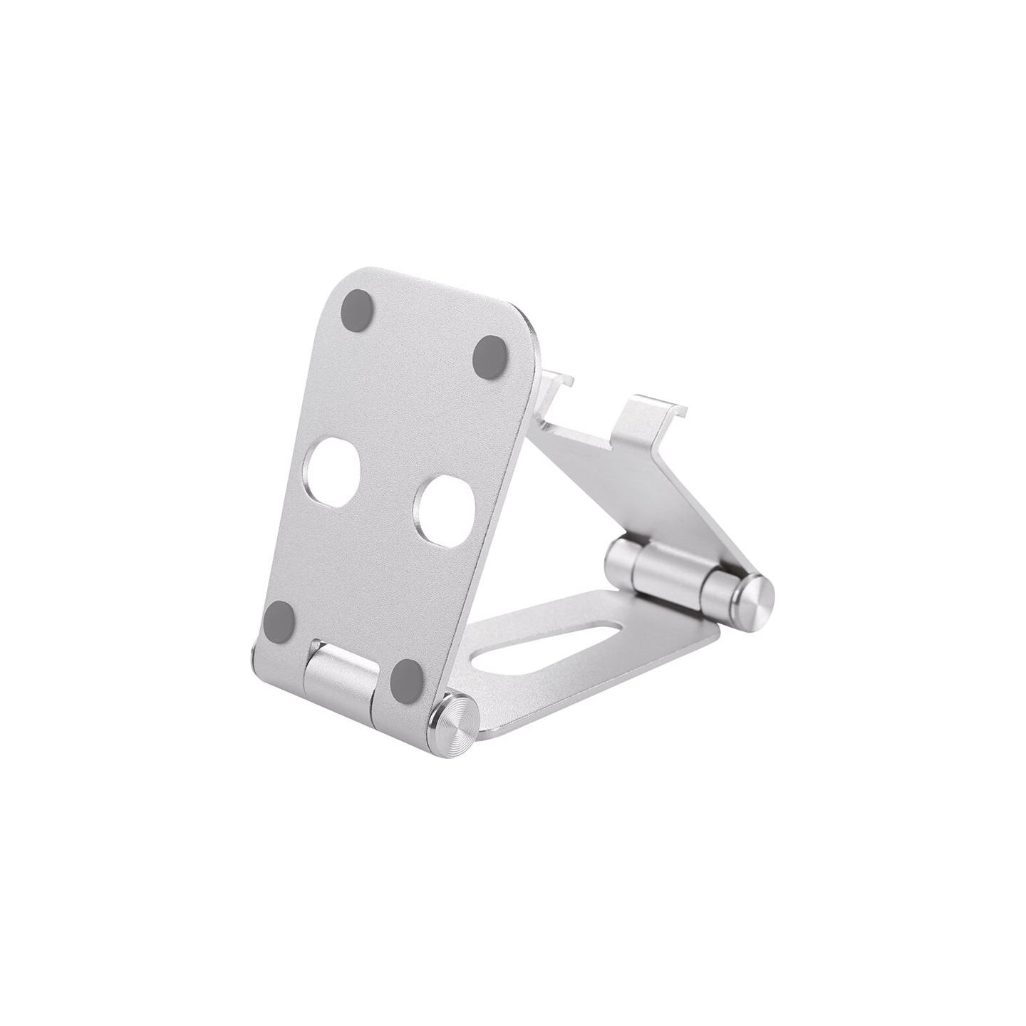Neomounts NEWSTAR PHONE DESK STAND (SUITED FOR PHONES UP TO 10"), SILVER