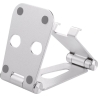 Neomounts NEWSTAR PHONE DESK STAND (SUITED FOR PHONES UP TO 10"), SILVER
