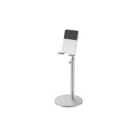 Neomounts NEWSTAR PHONE DESK STAND (SUITED FOR PHONES UP TO 10"), SILVER