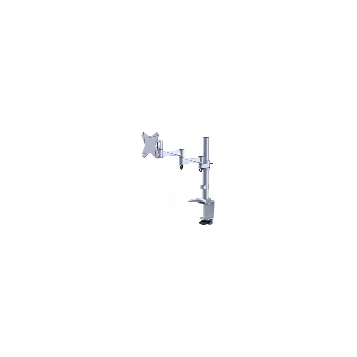 Neomounts NEWSTAR FLAT SCREEN DESK MOUNT (CLAMP/GROMMET) 10-30" SILVER
