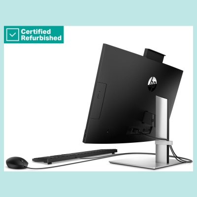 HP RENEW SILVER HP Pro 440 G9 AIO All-In-One - i7-13700T, 16GB, 512GB SSD, 23.8 FHD Non-Touch AG, Height Adjustable, USB Mouse, 