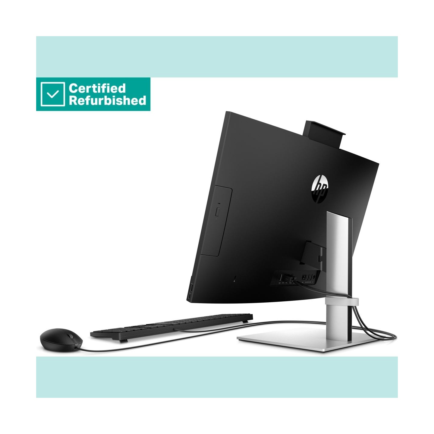 HP RENEW SILVER HP Pro 440 G9 AIO All-In-One - i7-13700T, 16GB, 512GB SSD, 23.8 FHD Non-Touch AG, Height Adjustable, USB Mouse, 