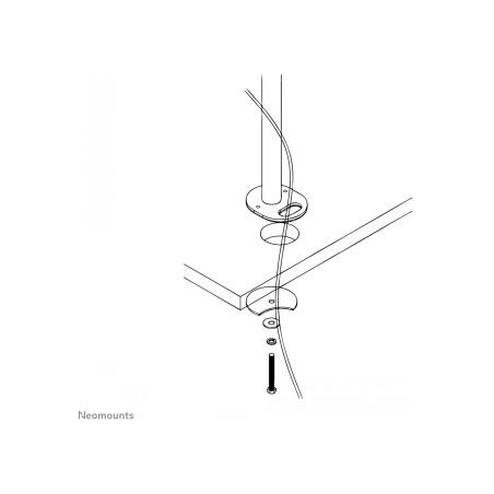 Neomounts NEWSTAR GROMMET AND POLE (40 CM) FPMA-D960 & FPMA-D960D - BLACK
