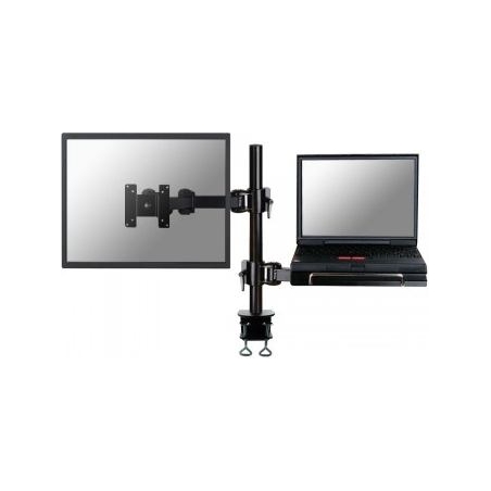 Neomounts NEWSTAR FLAT SCREEN & NOTEBOOK DESK MOUNT (CLAMP) 10-27" BLACK