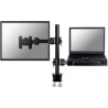Neomounts NEWSTAR FLAT SCREEN & NOTEBOOK DESK MOUNT (CLAMP)  10-27" BLACK