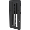 Neomounts NEWSTAR HEIGHT ADJUSTABLE ADAPTER (ASSEMBLY ON VESA 75/100) - BLACK