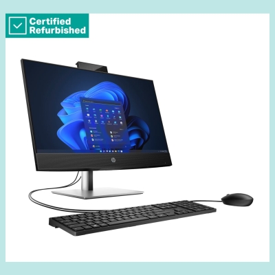 HP RENEW SILVER HP Pro 440 G9 AIO All-In-One - i7-14700T, 16GB, 1TB SSD, 23.8 FHD Non-Touch AG, Height Adjustable, USB Mouse, Wi