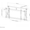 Neomounts NEWSTAR FLAT SCREEN WALL MOUNT FOR VIDEO WALLS (POP-OUT / STRETCHABLE) 46-52" BLACK