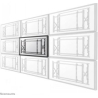 Neomounts NEWSTAR FLAT SCREEN WALL MOUNT FOR VIDEO WALLS (POP-OUT / STRETCHABLE) 46-52" BLACK