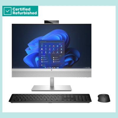 HP RENEW SILVER HP Elite 840 G9 AIO All-In-One 24 - i5-14600, 8GB, 256GB SSD, 23.8 FHD Non-Touch AG, Height Adjustable, Win 11 P
