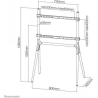 Neomounts FLAT SCREEN FLOOR STAND (37-70")