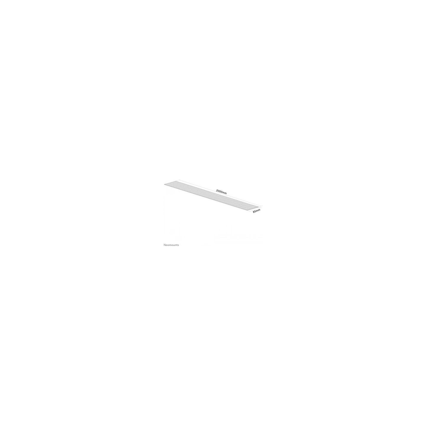 Neomounts BY NEWSTAR WHITE CABLE SOCK, 200 CM LONG, 8,5 CM WIDE