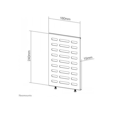 Neomounts NEWSTAR MEDIA PLAYER HOLDER FOR NS-WMB200/WMB300 MENU BOARD SERIES - BLACK