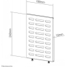 Neomounts NEWSTAR MEDIA PLAYER HOLDER FOR NS-WMB200/WMB300 MENU BOARD SERIES - BLACK