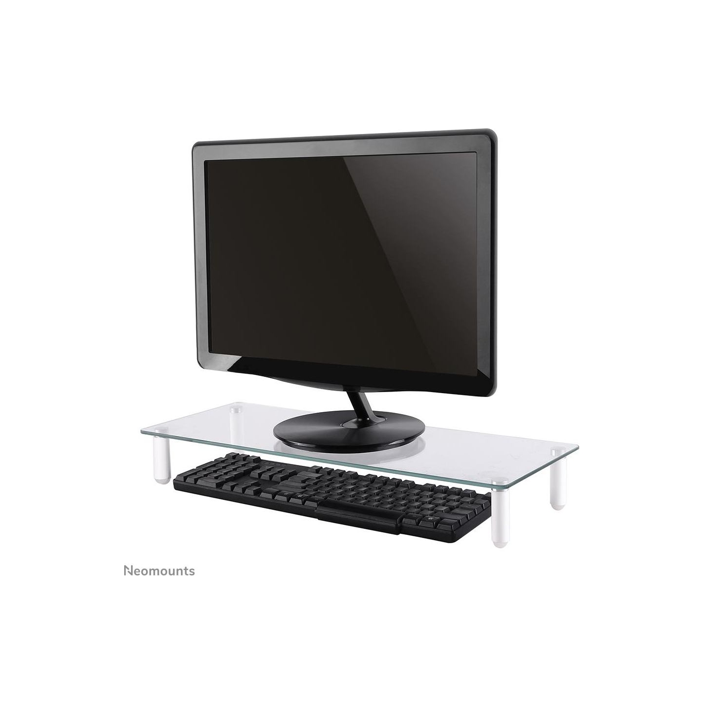 Neomounts NEWSTAR MONITOR RISER (HEIGHT ADJUSTMENT: 8 CM) 25 KG -