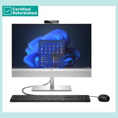 HP RENEW SILVER HP Elite 840 G9 AIO All-In-One 24 - i5-14500, 32GB, 512GB SSD, 23.8 FHD Touch AG, Height Adjustable, USB Mouse, 
