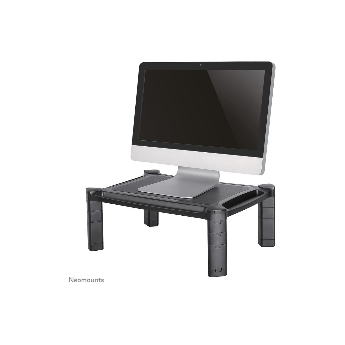 Neomounts NEWSTAR MONITOR RISER (HEIGHT ADJUSTMENT: 16,8 CM) 25 KG BLACK