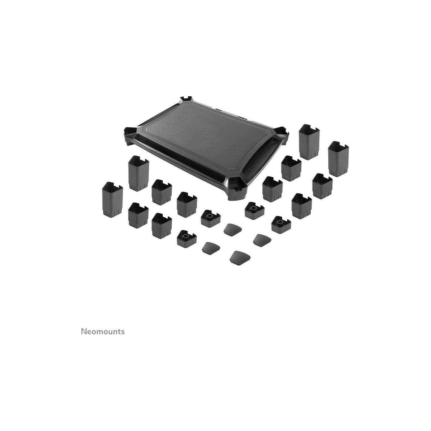Neomounts NEWSTAR MONITOR RISER (HEIGHT ADJUSTMENT: 16,8 CM) 25 KG BLACK