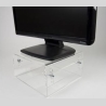 Neomounts NEWSTAR ACRYLIC MONITOR RISER (HEIGHT ADJUSTMENT: 7-13 CM) 25 KG -