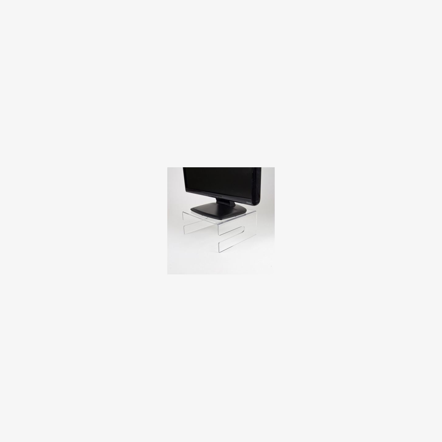 Neomounts NEWSTAR ACRYLIC MONITOR RISER (FIXED MODEL) 25 KG -