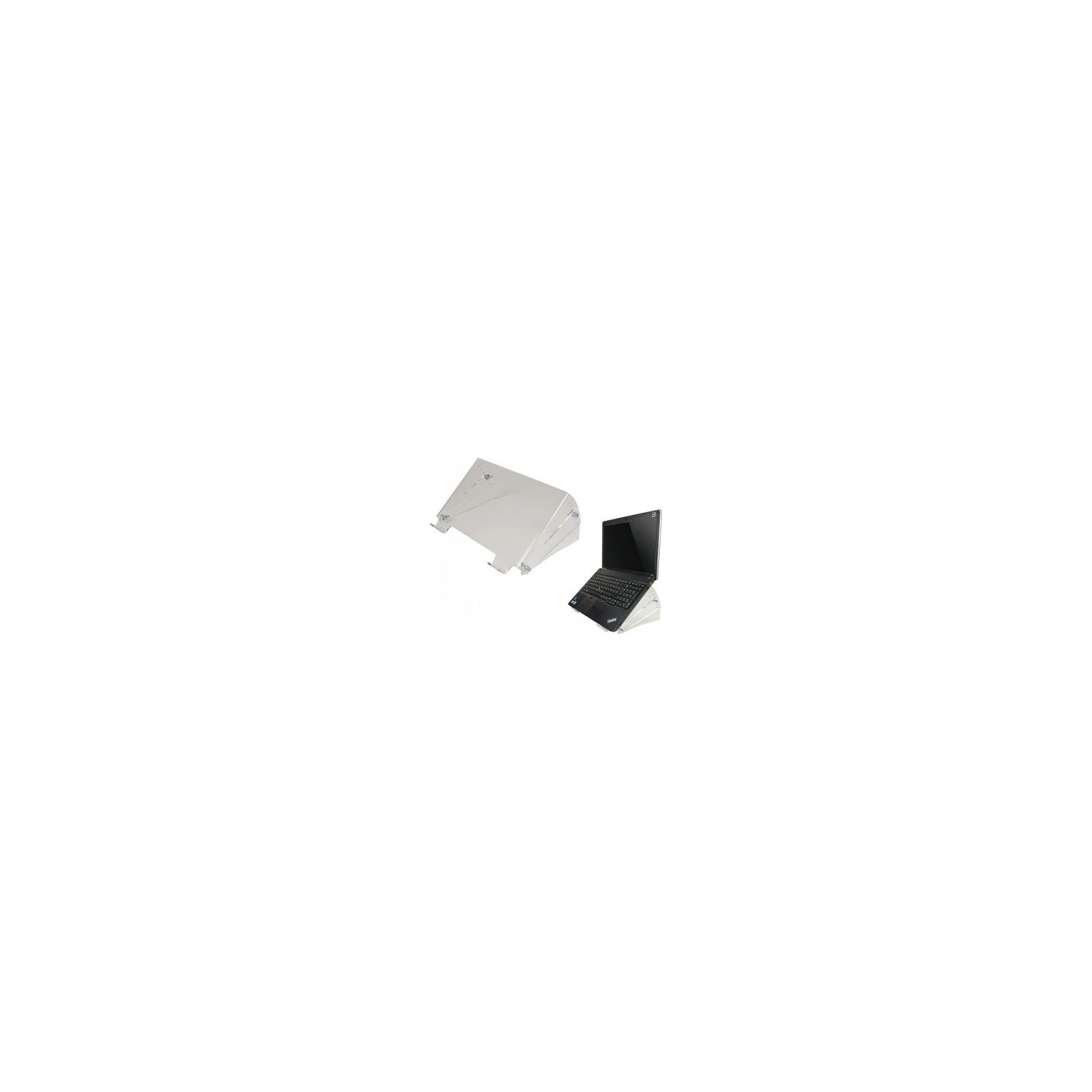 Neomounts NEWSTAR ACRYLIC NOTEBOOK RISER (TILT: 20 - 40 DEGREES) 15 KG -