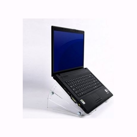 Neomounts NEWSTAR ACRYLIC NOTEBOOK RISER (TILT: 20 - 40 DEGREES) 15 KG -