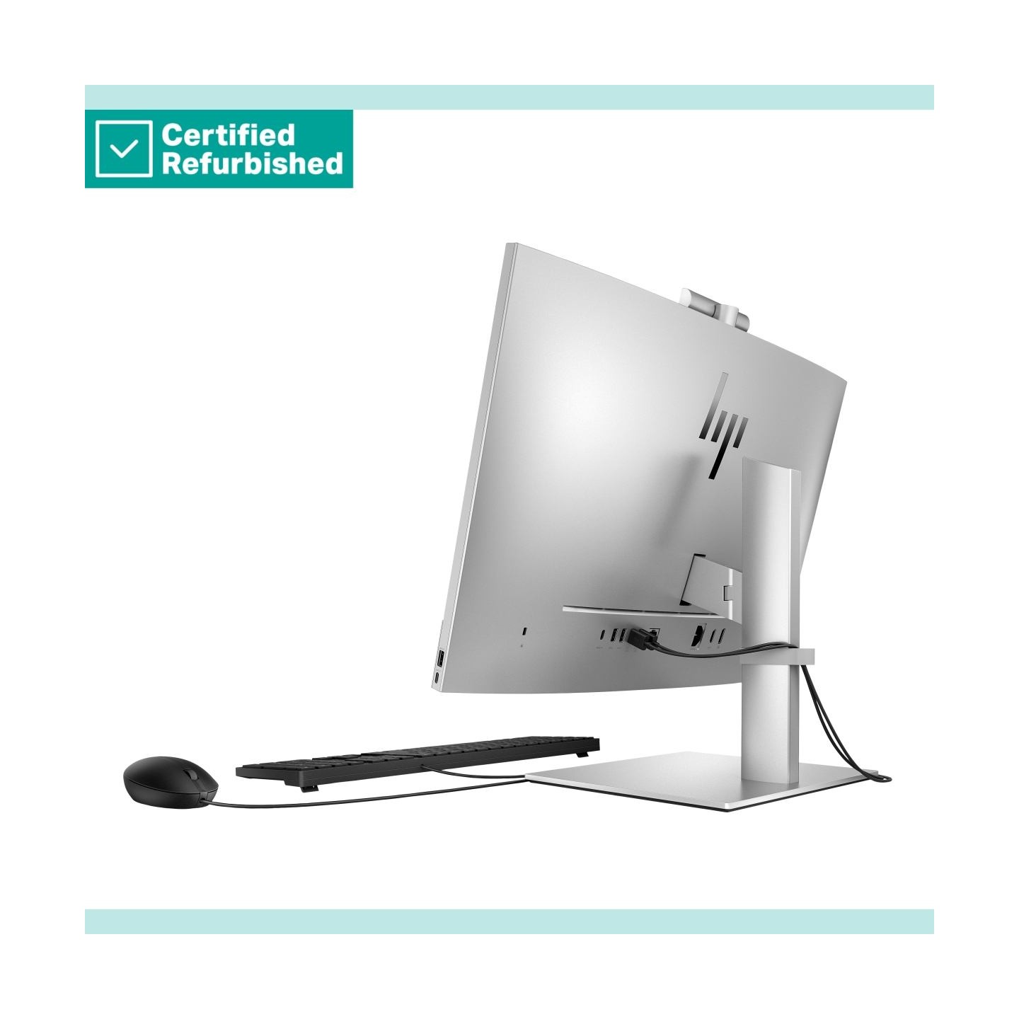 HP RENEW SILVER HP Elite 840 G9 AIO All-In-One 24 - i5-14500, 32GB, 512GB SSD, 23.8 FHD Touch AG, Height Adjustable, USB Mouse, 