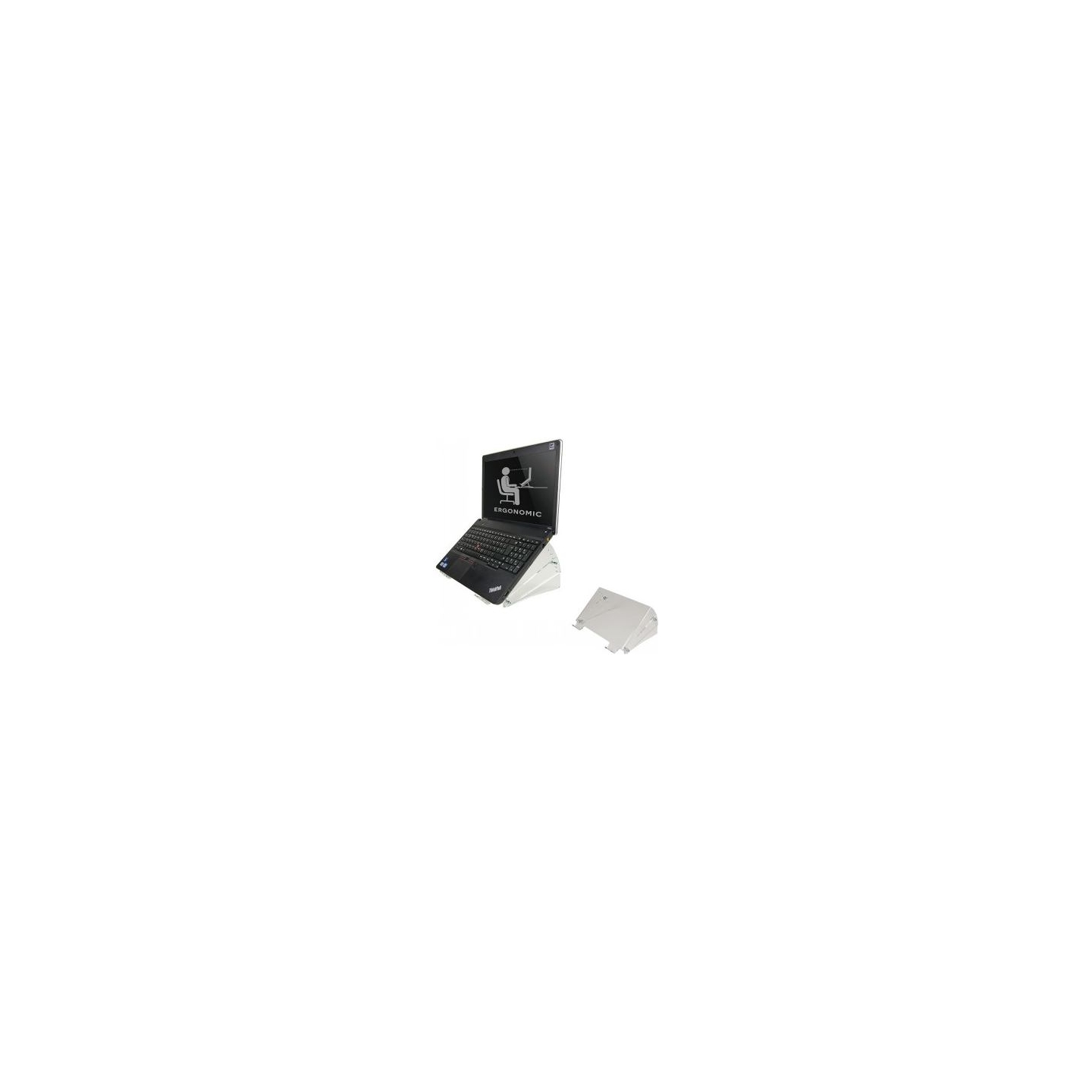 Neomounts NEWSTAR ACRYLIC NOTEBOOK RISER (TILT: 20 - 40 DEGREES) 15 KG -