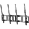 Neomounts NEWSTAR FLAT SCREEN WALL MOUNT FOR MENU BOARD - 2 SCREENS - PORTRAIT 40-50" BLACK