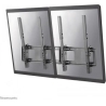Neomounts NEWSTAR FLAT SCREEN WALL MOUNT FOR MENU BOARD - 2 SCREENS - PORTRAIT 40-50" BLACK