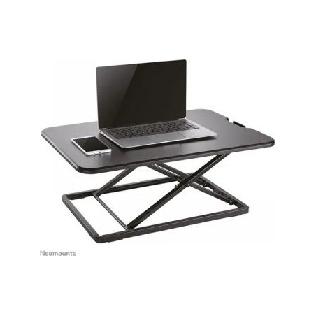 Neomounts NEWSTAR WORKSTATION - SIT-STAND WORKPLACE (HEIGHT ADJUSTMENT: 4-40 CM), BLACK
