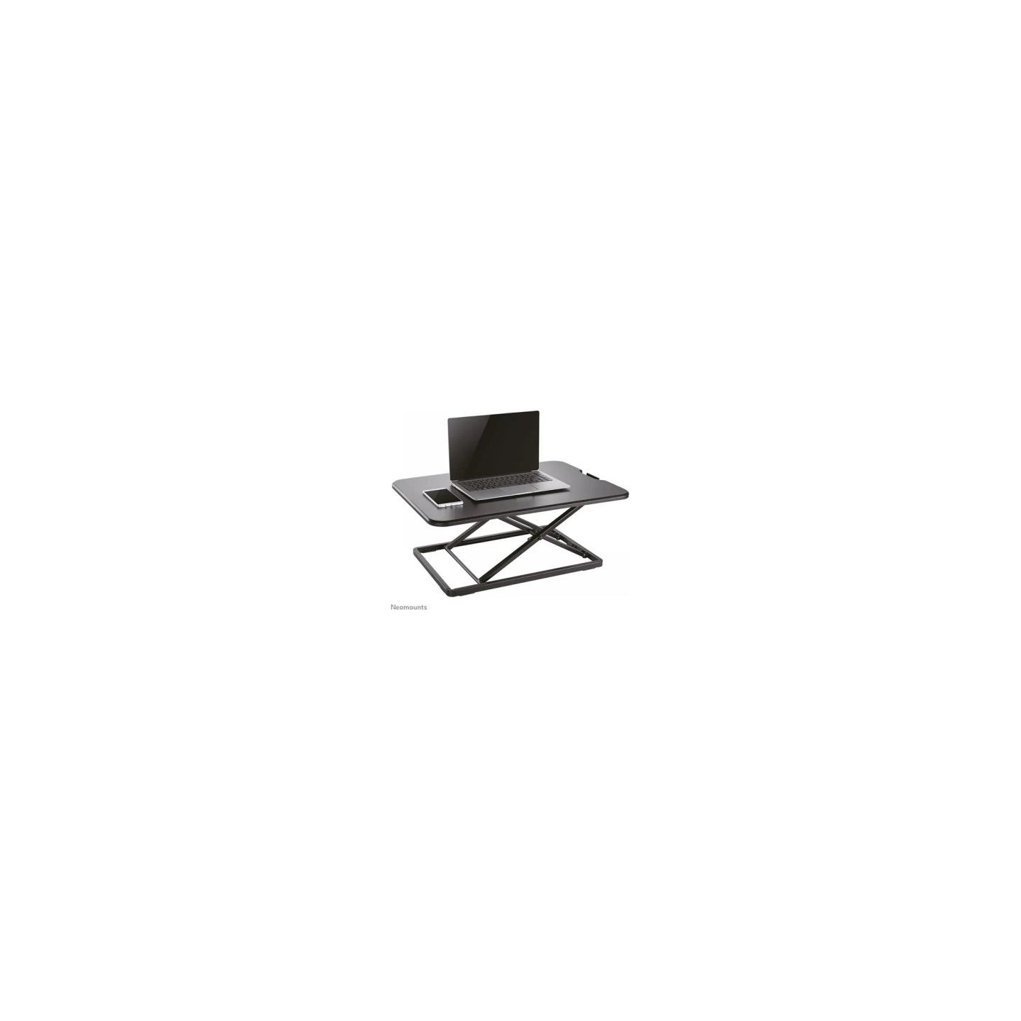 Neomounts NEWSTAR WORKSTATION - SIT-STAND WORKPLACE (HEIGHT ADJUSTMENT: 4-40 CM), BLACK