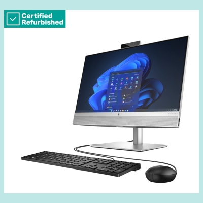 HP RENEW SILVER HP Elite 840 G9 AIO All-In-One 24 - i5-14500, 32GB, 512GB SSD, 23.8 FHD Touch AG, Height Adjustable, USB Mouse, 