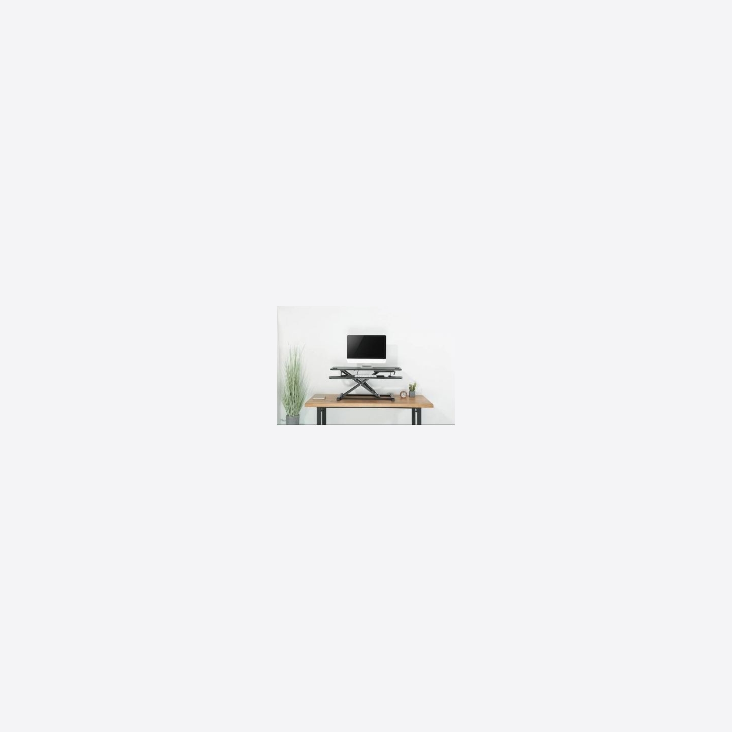 Neomounts BY NEWSTAR WORKSTATION - SIT-STAND WORKPLACE (HEIGHT ADJUSTMENT: 11-51 CM)