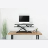 Neomounts BY NEWSTAR WORKSTATION - SIT-STAND WORKPLACE (HEIGHT ADJUSTMENT: 11-51 CM)