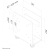 Neomounts BY NEWSTAR THIN CLIENT HOLDER (ASSEMBLY ON VESA 75/100)