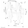 Neomounts SELECT SCREEN WALL MOUNT (TILT, VESA 200X200)