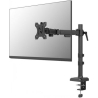 Neomounts NERO SINGLE FLAT SCREEN DESK MOUNT (PHONE HOLDER+QUICK-FIX CLAMP/GROMMET)