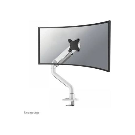 Neomounts SELECT DESK MOUNT, SINGLE DISPLAY (TOPFIX CLAMP &GROMMET) WHITE