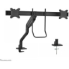 Neomounts SELECT DESK MOUNT, DOUBLE DISPLAY CROSSBAR (TOPFIX CLAMP &GROMMET)