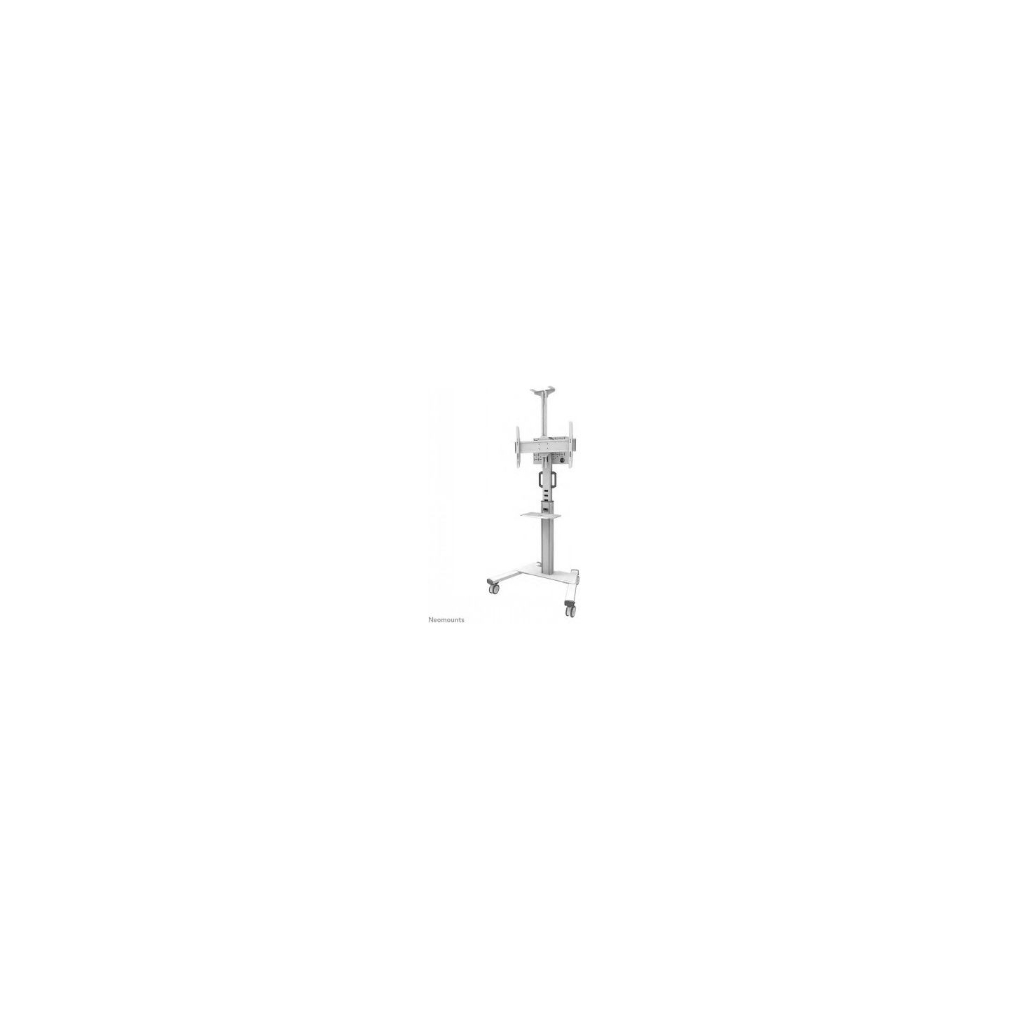 Neomounts BY NEWSTAR SELECT MOBILE DISPLAY FLOOR STAND (32-75") 10 CM. WHEELS WHITE