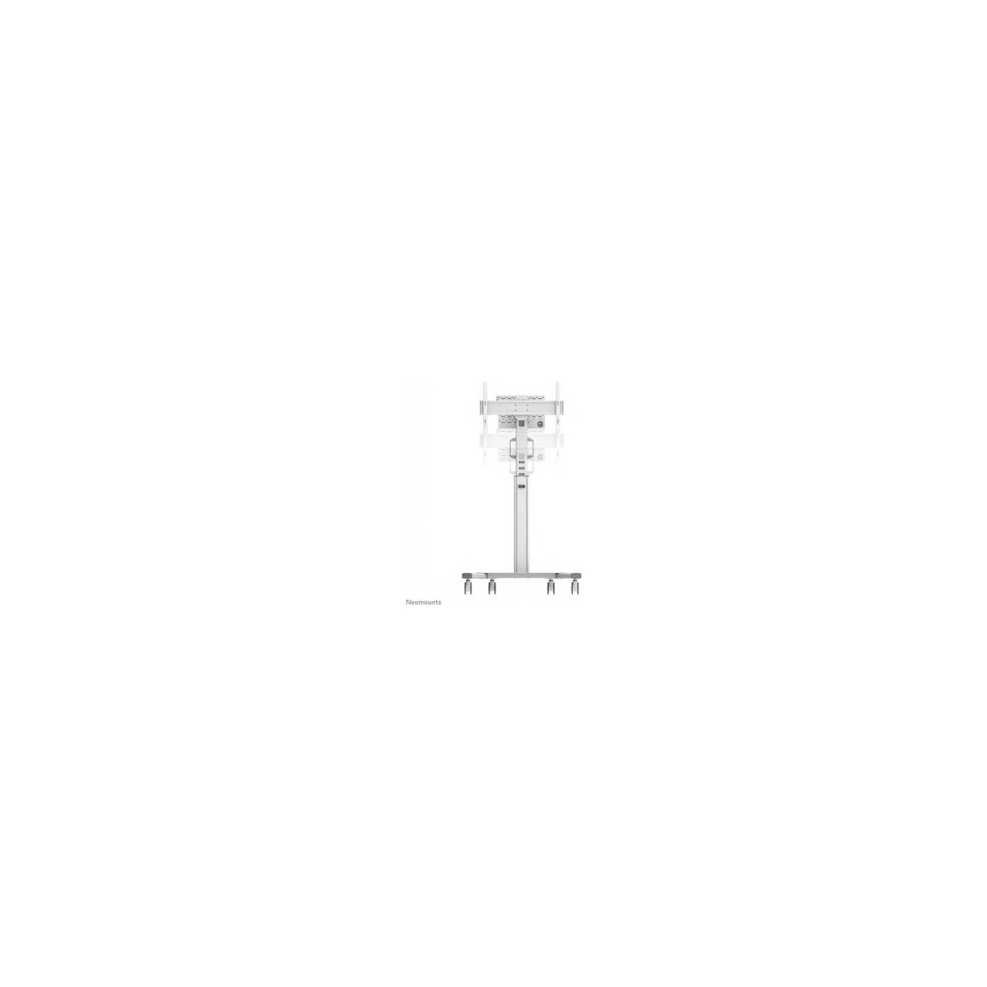 Neomounts BY NEWSTAR SELECT MOBILE DISPLAY FLOOR STAND (32-75") 10 CM. WHEELS WHITE